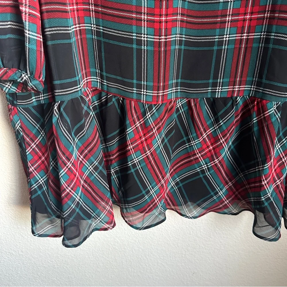 Draper James Women's Plus Size Rosanne Shift Dress in Georgia Plaid‎ Sz XXL - Picture 7 of 9